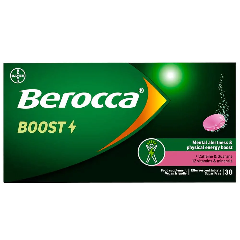 Berocca Boost Effervescent 30 Tablets