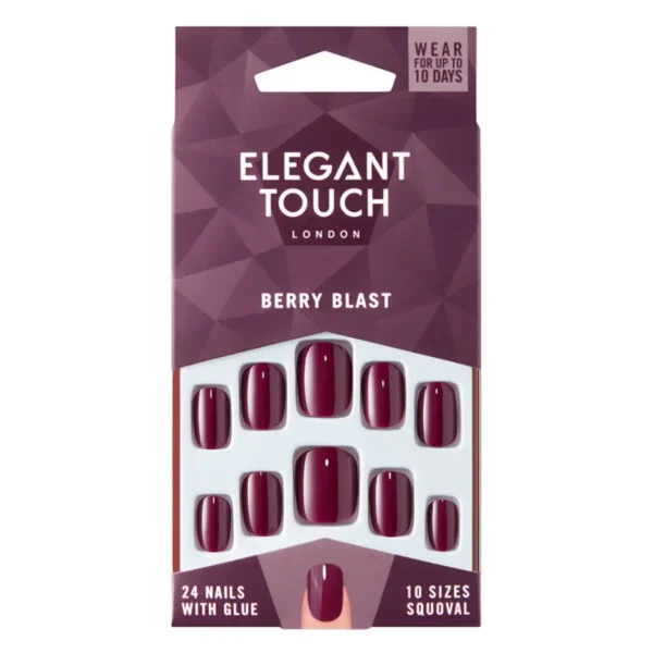 Elegant Touch Berry Blast Nails