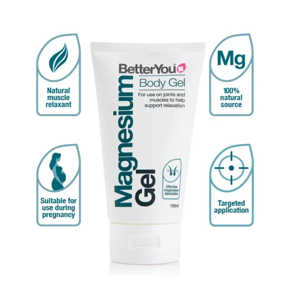 Betteryou Magnesium Body Gel 150ml - Image 2