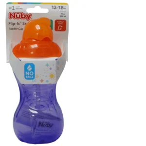Nuby Flip It Straw Toddler Cup 12-18+ Months