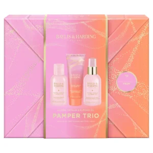 Baylis & Harding Jojoba Vanilla & Almond Oil Pamper Trio