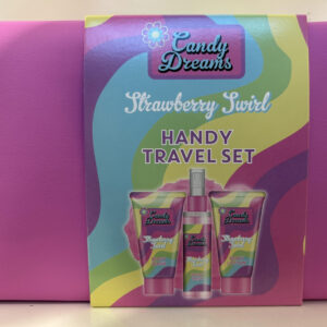 Candy Dreams Strawberry Swirl Handy Travel  Set