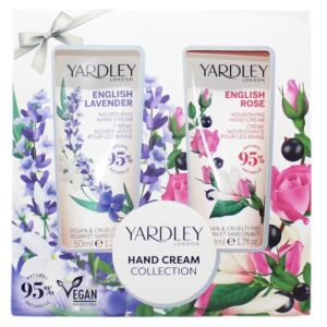 Yardley Hand Cream Collection English Lavender 50ml + English Rose 50ml