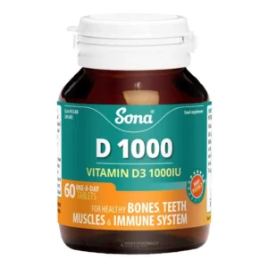 Sona Vit D3 1000iu Tabs 60