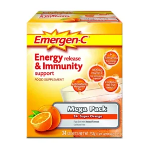 Emergen - C Energy Release & Immunity Support Super Orange 24 Sachets