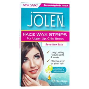 Jolen Face Wax Strips 16 Pack