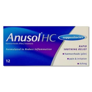 Anusol Hc 12 Suppositories