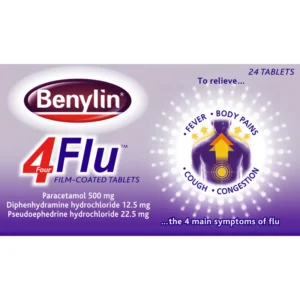 Benylin 4 Flu 24 Tablets
