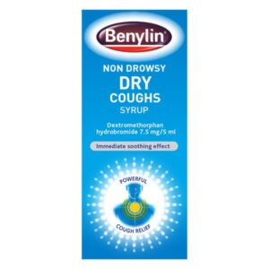 Benylin Non Drowsy Dry Cough Syrup 125ml