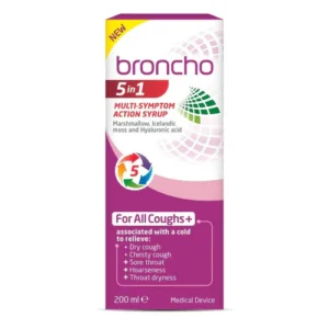 Broncho 5 In 1 Multi-symptom Action Syrup 200ml