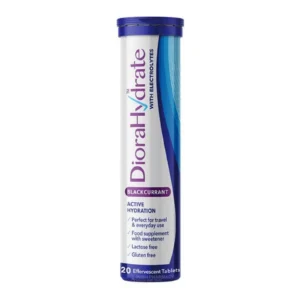 Diorahydrate Blackcurrant 20 Effervescent Tablets