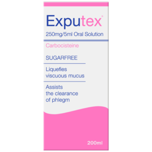 Exputex 250mg/5ml Oral Solution 200ml