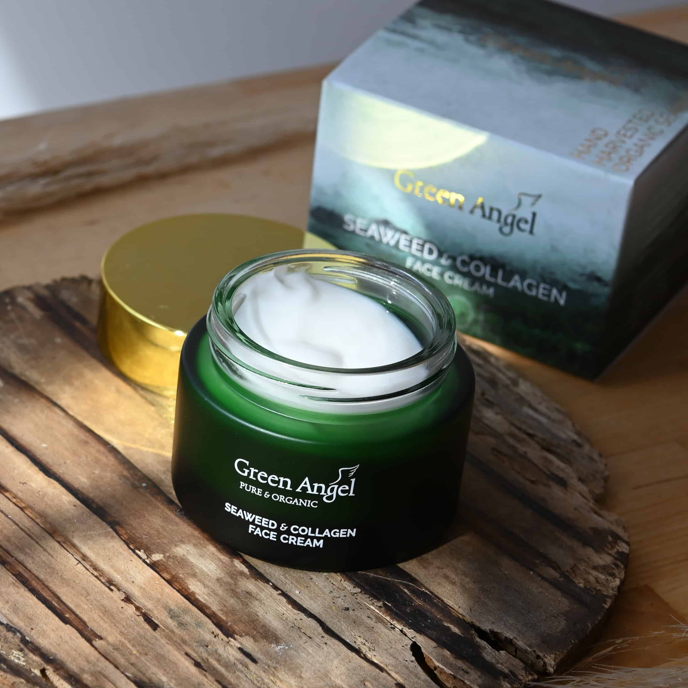 Green Angel Seaweed & Collagen Face Cream 50ml - Image 2