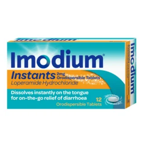 Imodium Instants 2mg 12 Orodispersible Tablets