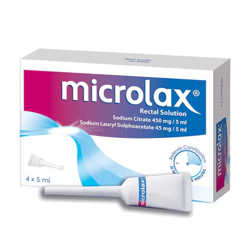 Microlax Rectal Solution 4x 5ml - Image 2