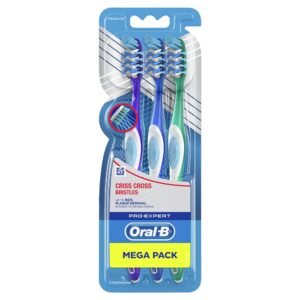Oral B Criss Cross Bristles 3 Pack (g1012)