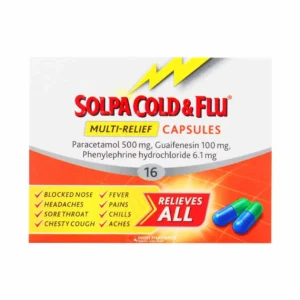 Solpa Cold & Flu Multi Relief 16 Caps