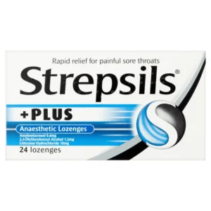 Strepsils Plus Anaesthetic 24 Lozenges