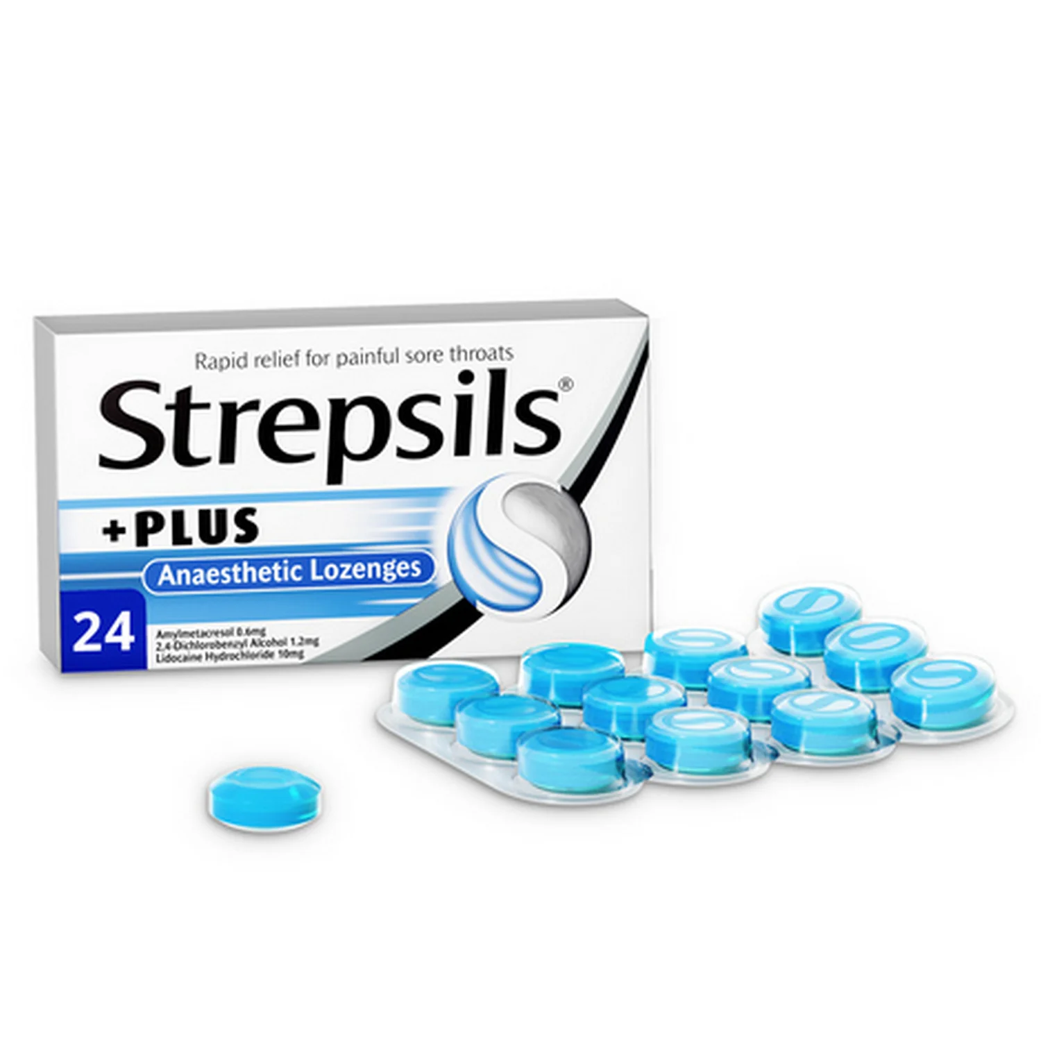 Strepsils Plus Anaesthetic 24 Lozenges - Image 2