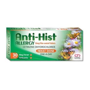 Antihist Allergy 10mg 30 Film - Coated Tablets