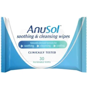 Anusol Soothing & Cleansing Wipes 30 Flushable Wipes