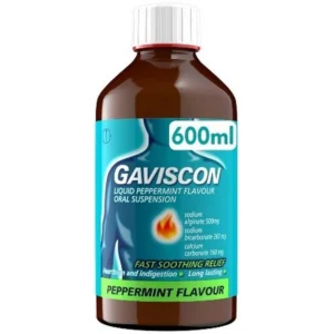 Gaviscon Oral Suspension Peppermint 600ml