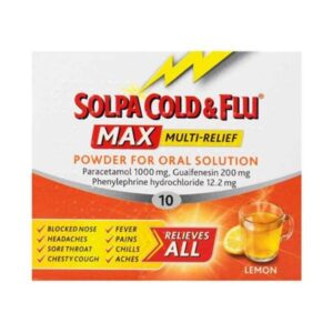 Solpa Cold & Flu Max Multi Relief 10 Sachet