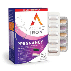 Active Iron Pregnancy 30 Capsules + 30 Tablets