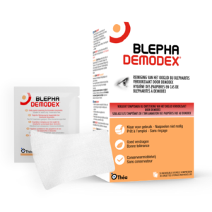 Blephademodex Daily Eyelid Cleansing Wipes 30 Individual Sterile Wipes