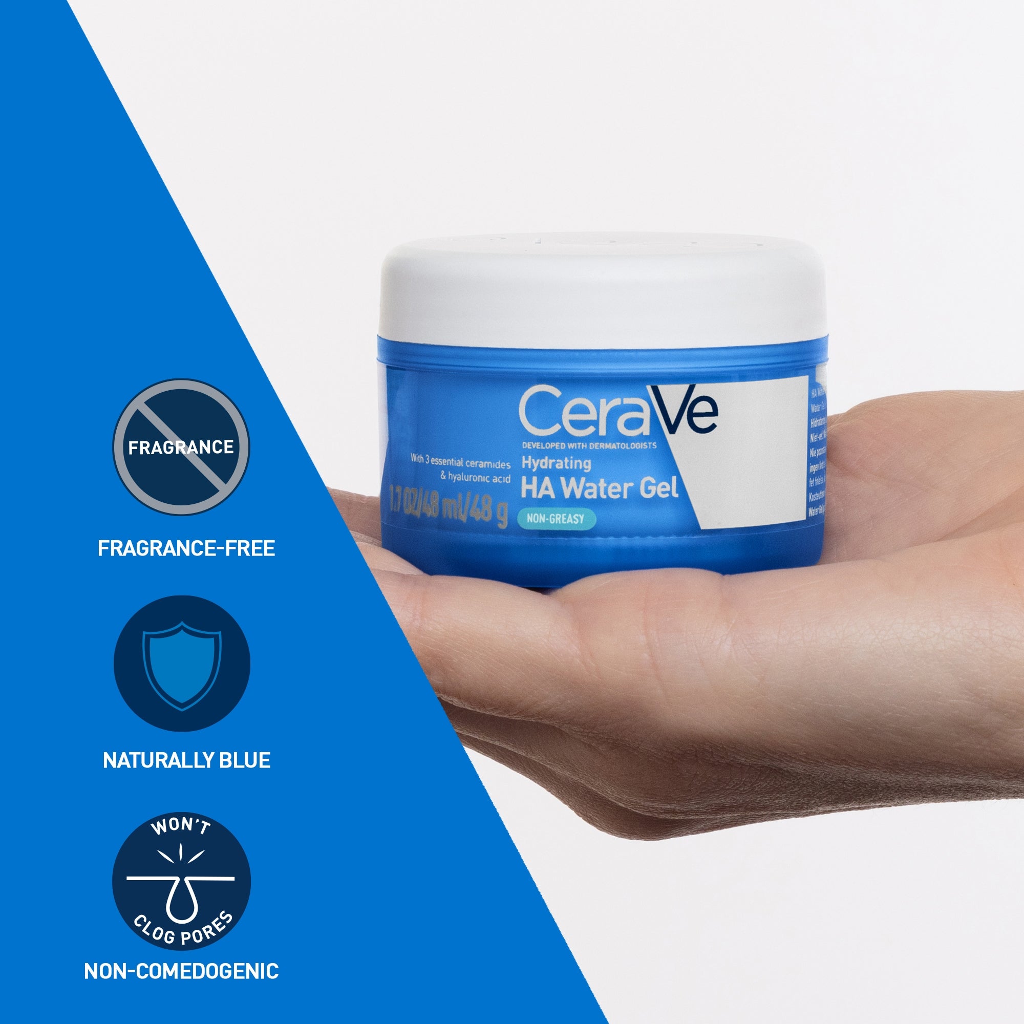 Cerave Hydrating Hyaluronic Acid Water Gel 48g - Image 3