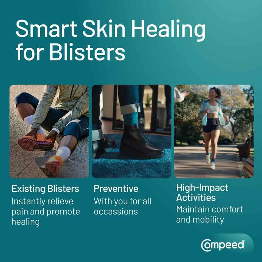 Compeed Blister Plasters Underfoot 5 Plasters - Image 3