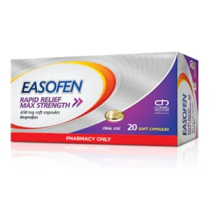 Easofen Rapid Relief Max 400mg 20 Soft Caps