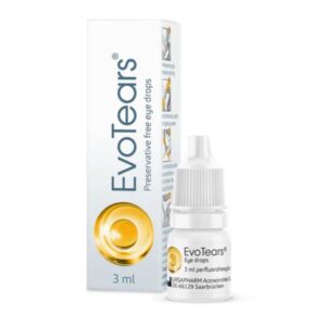Evotears Preservative Free Eye Drops 3ml