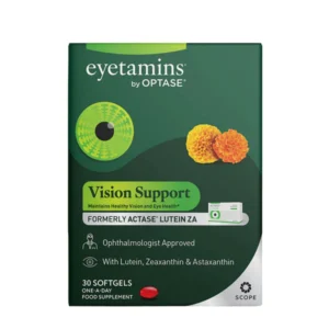 Eyetamins By Optase Vision Support 30 Softgels