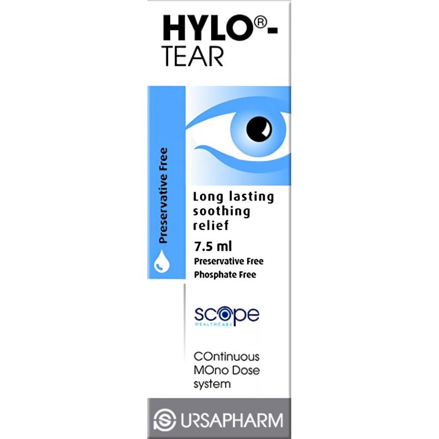 Hylo Tear Lubricating Eye Drops 7.5ml