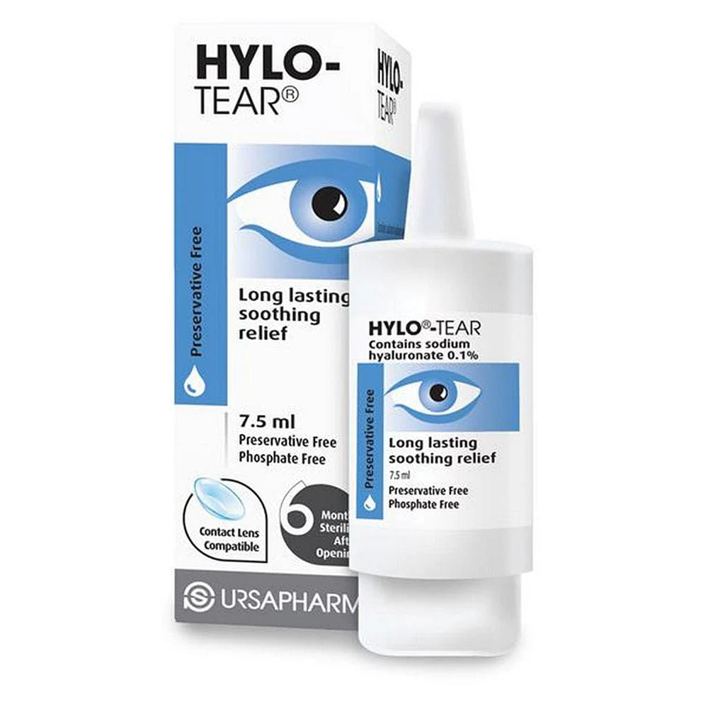 Hylo Tear Lubricating Eye Drops 7.5ml - Image 2