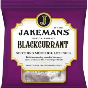 Jakemans Blackcurrant Menthol Bag 73g