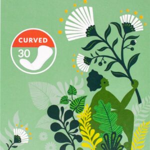 Natracare Natural Panty Liner Curved