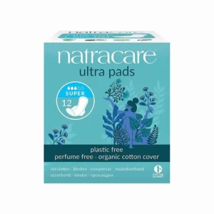 Natracare Ultra Pads Super With Wings 12 Pads