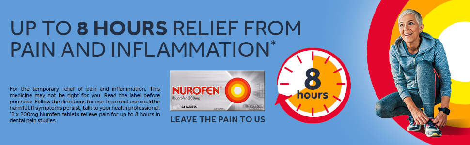 Nurofen 200mg 24 Film Coated Tablets - Image 2