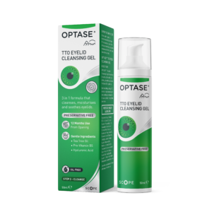 Optase Tea Tree Oil Eyelid Cleansing Gel 50ml