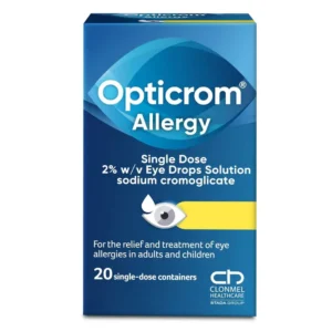 Opticrom Allergy Single Dose 2% Eye Drops 20 Pack