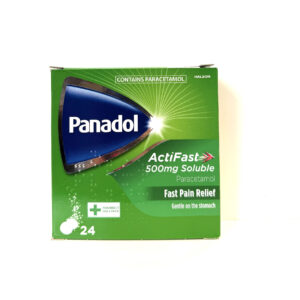Panadol Actifast Soluble 500mg 24 Tablets