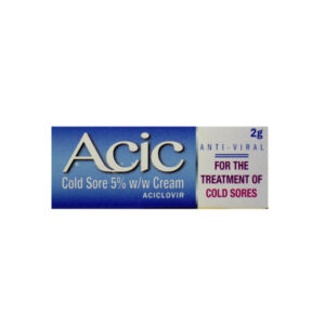 Acic Cold Sore 5% W/w Cream 2g