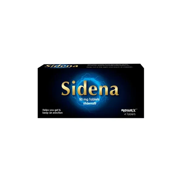 Sidena 50mg Sildenafil 4 Tablets