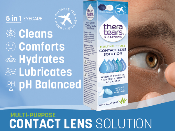 Thera Tears Multi - Purpose Contact Lens Solution 100ml - Image 2