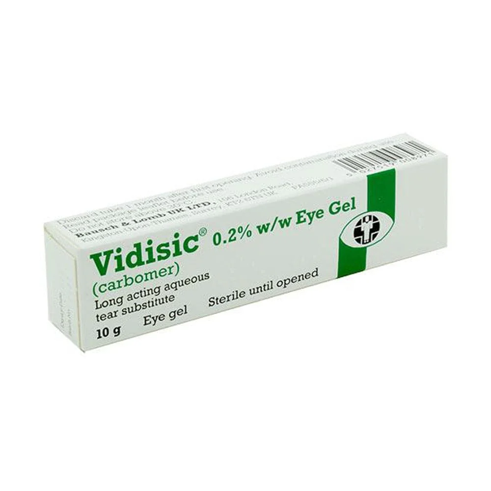 Vidisic 0.2% W/w Eye Gel 10g
