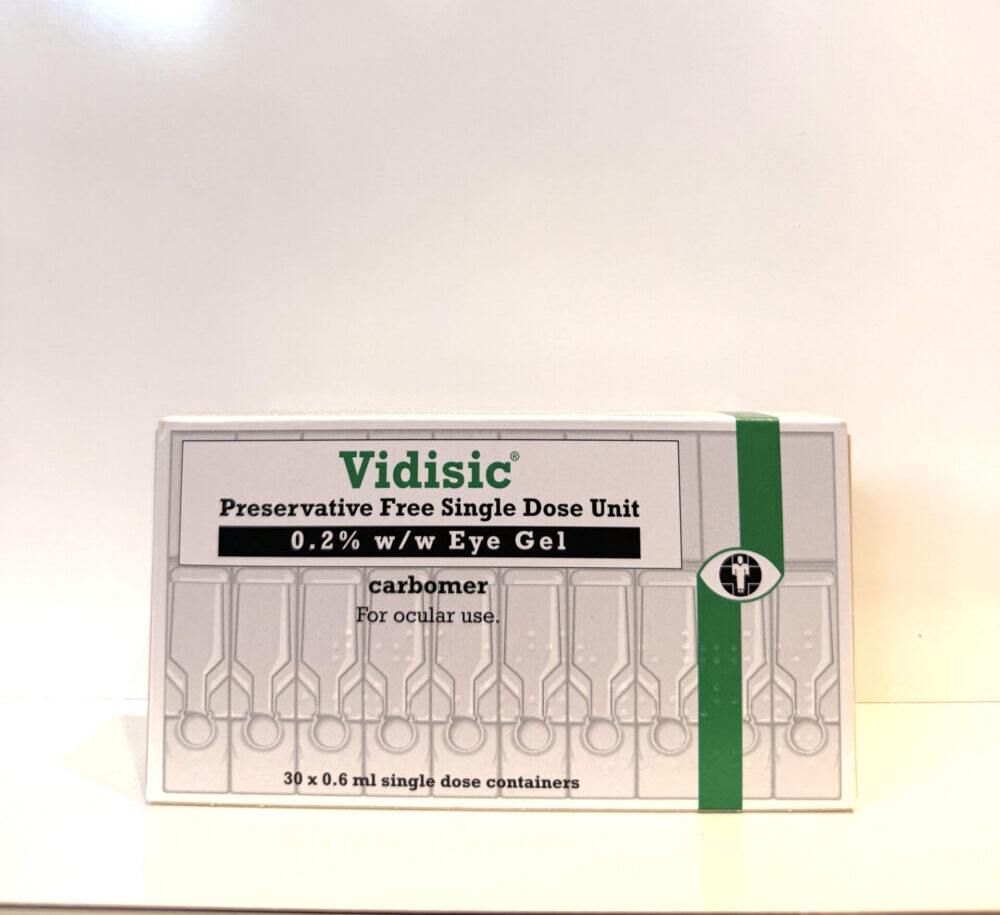 Vidisic 0.2% W/w Eye Gel 30 Single Dose Unit