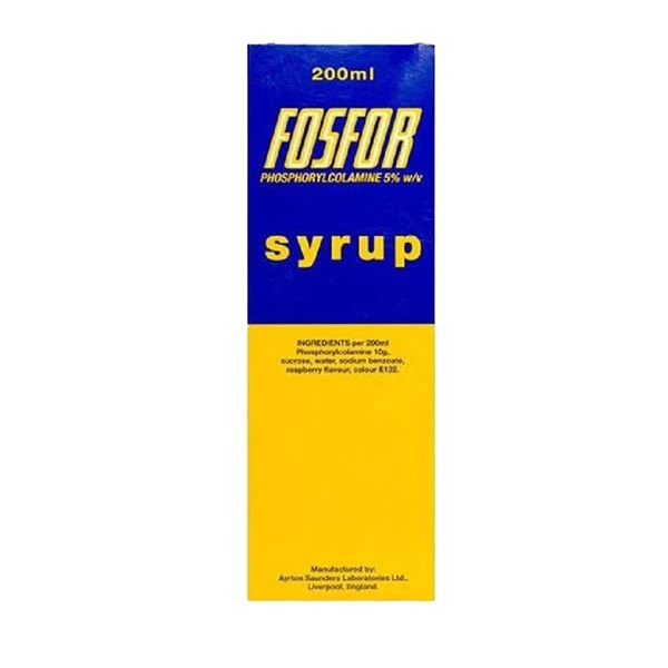 Fosfor Phosphorylcolamine 5% W/v Syrup 200ml