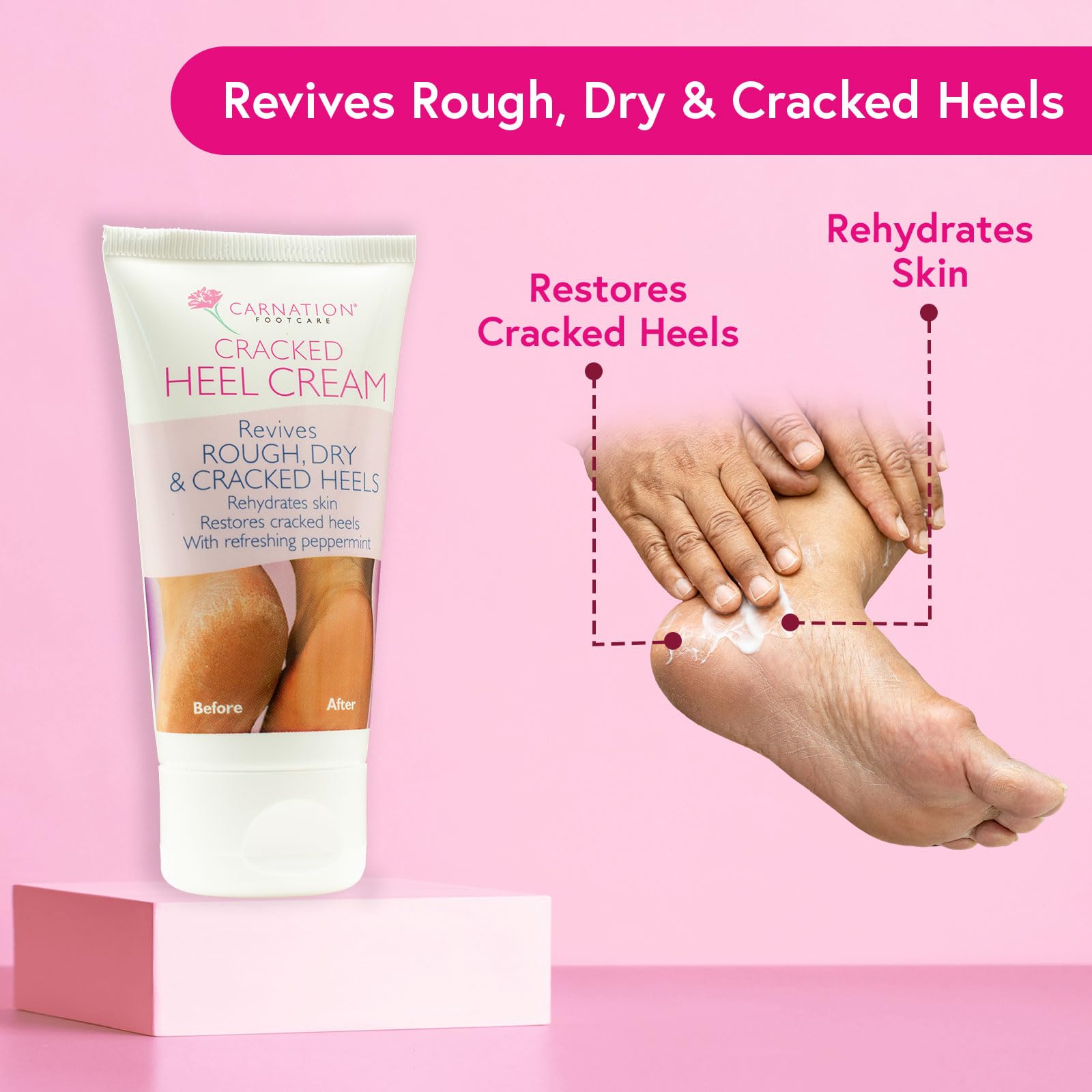 Carnation Cracked Heel Cream - Image 2